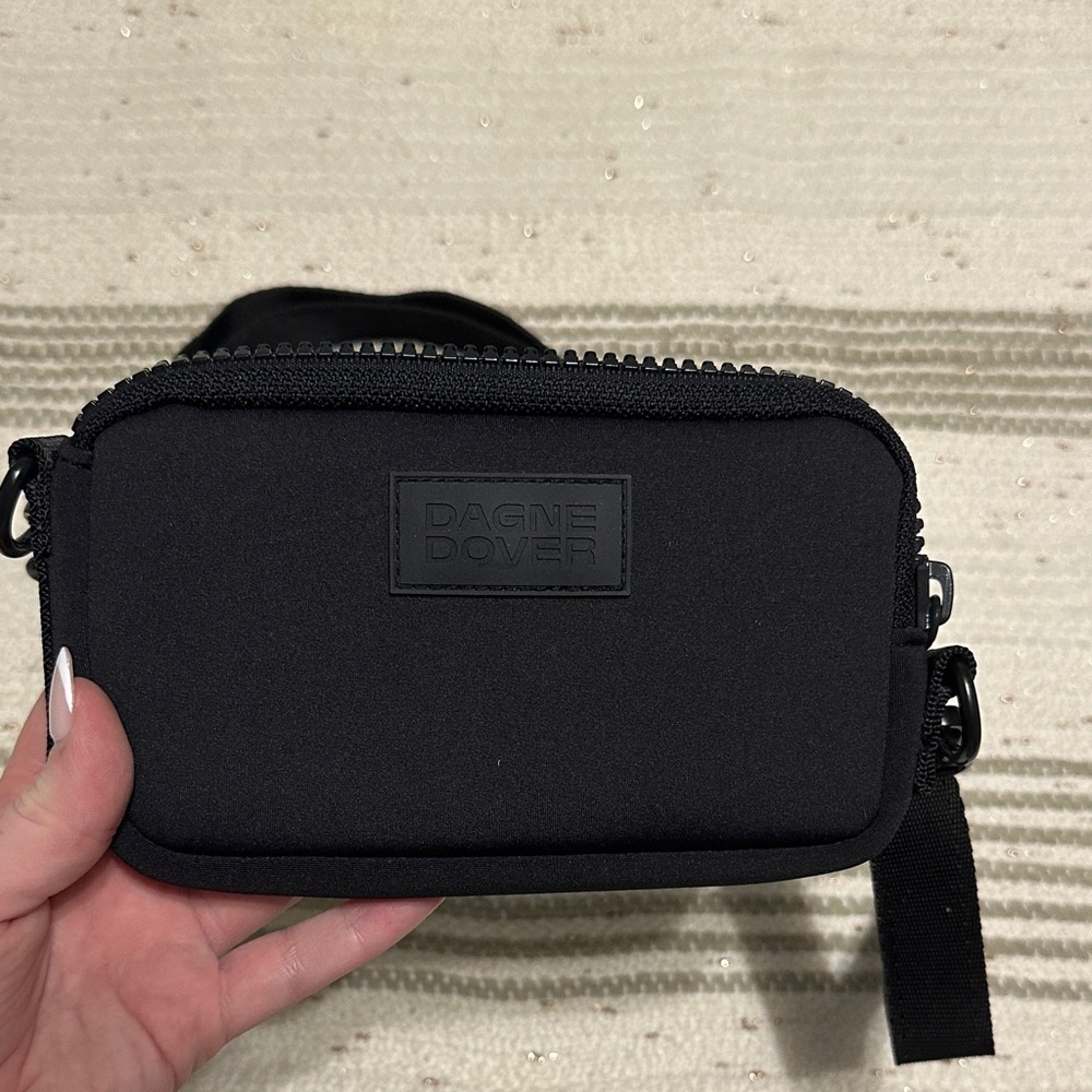 Dagne Dover Black Belt Bag